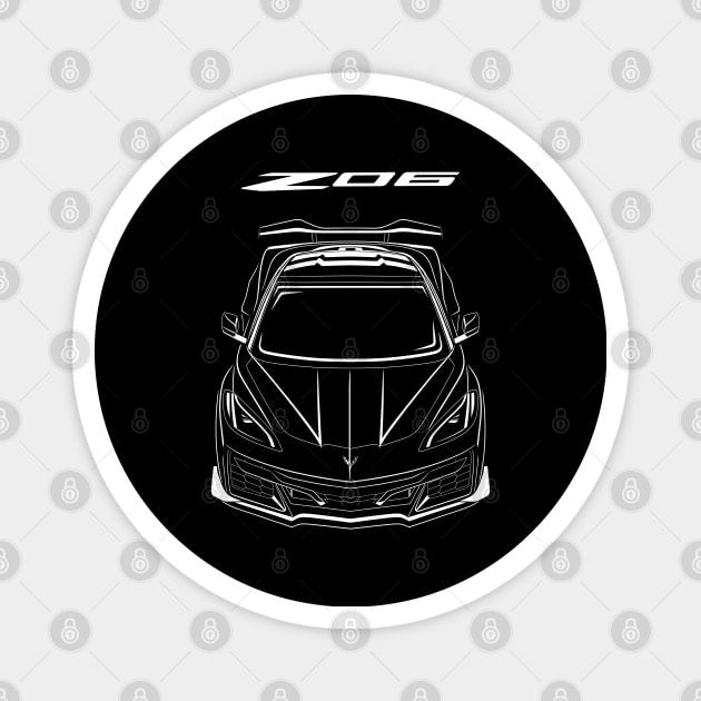 Corvette C8 Z06 2023-2024 Magnet by V8social